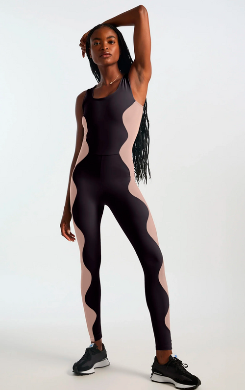 Wave Unitard Black/Shake