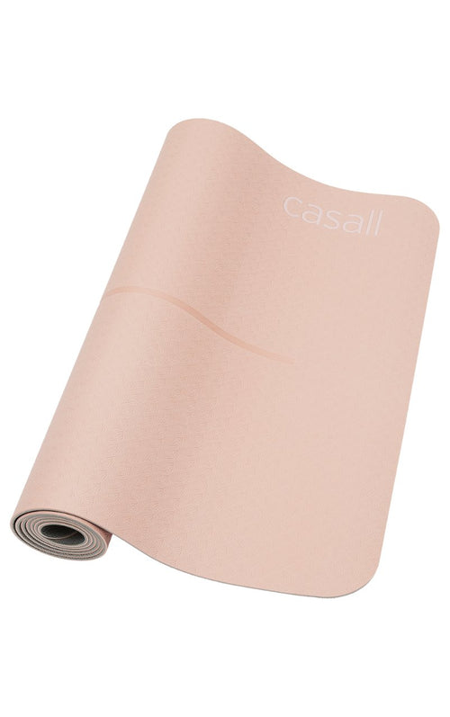 Yoga mat position 4mm Mineral Pink