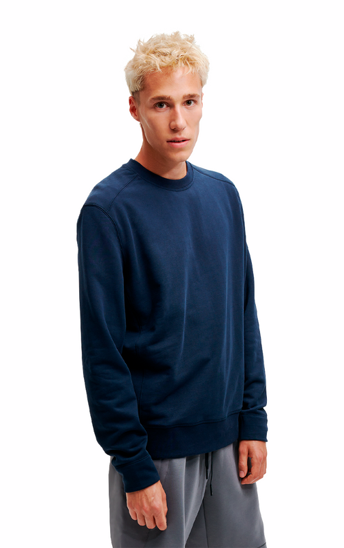 Crew Neck Men Navy