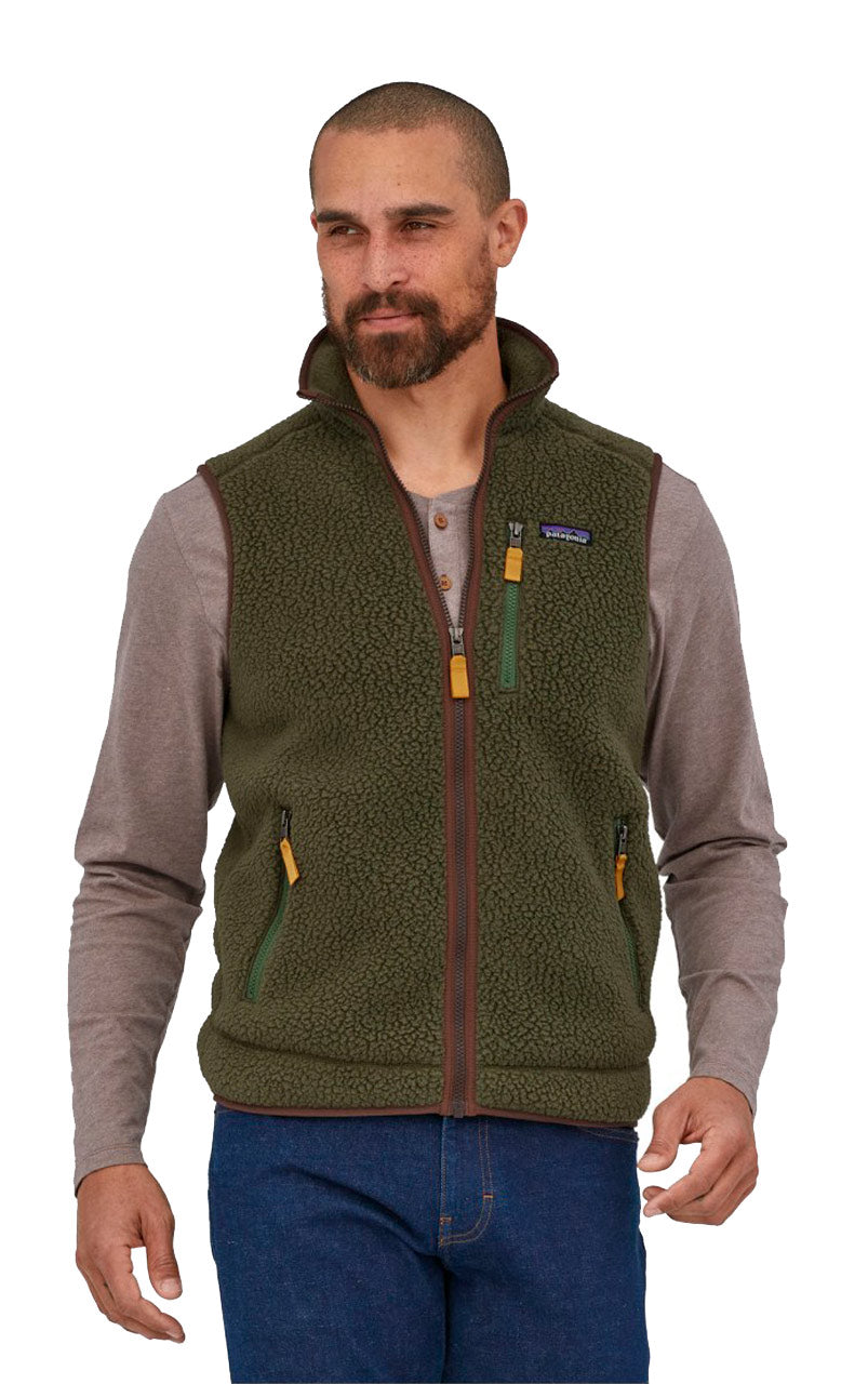 Men's Retro Pile Vest Torrey Pine Green - 19WA51126_2