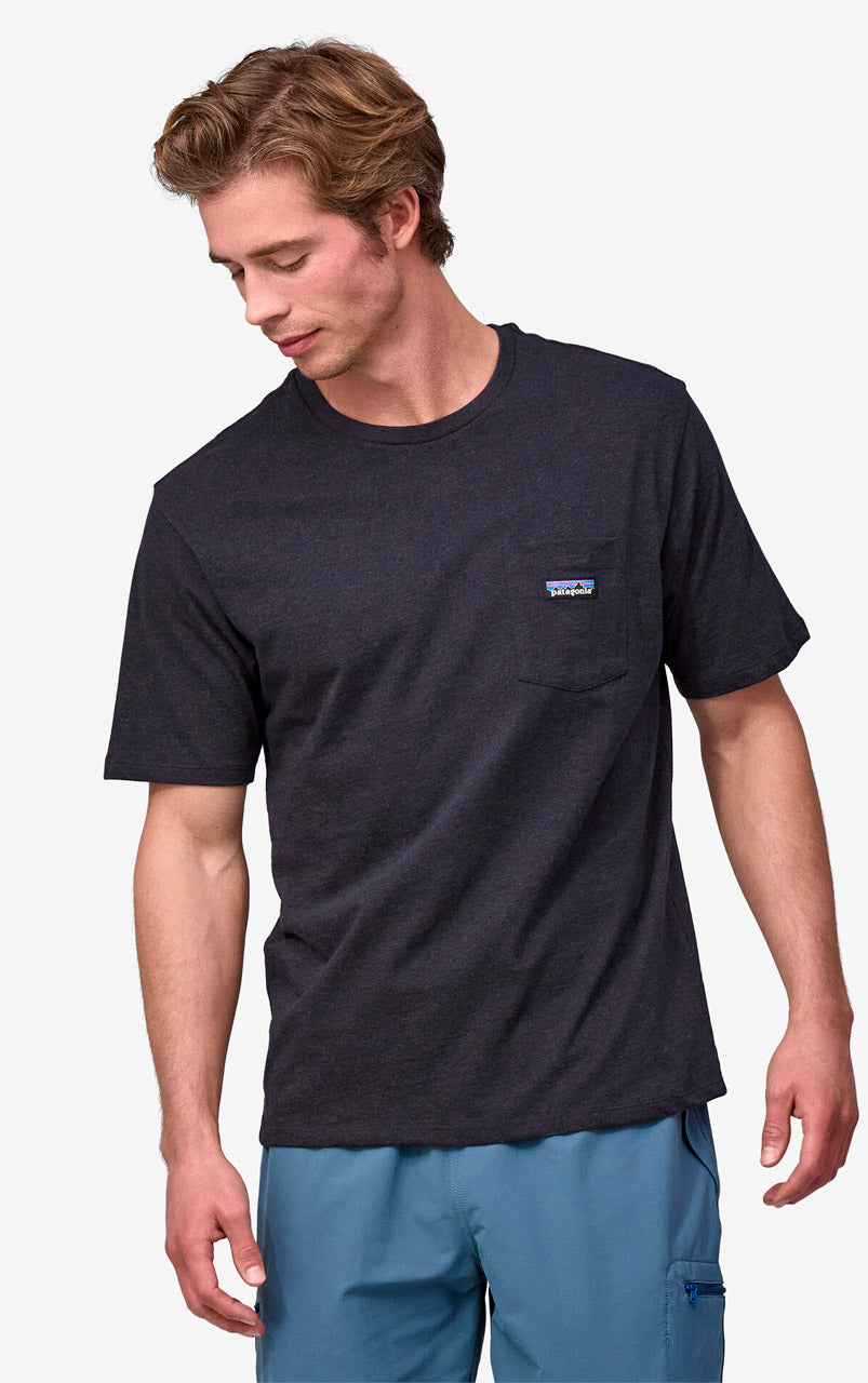 Men's Daily Pocket Tee Black - 19WA51132_2