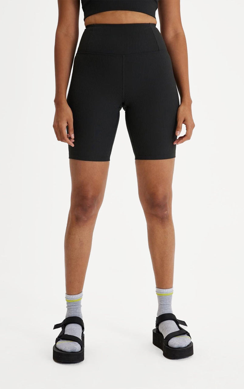 Rib Bike Shorts Black - 19WA51301_1