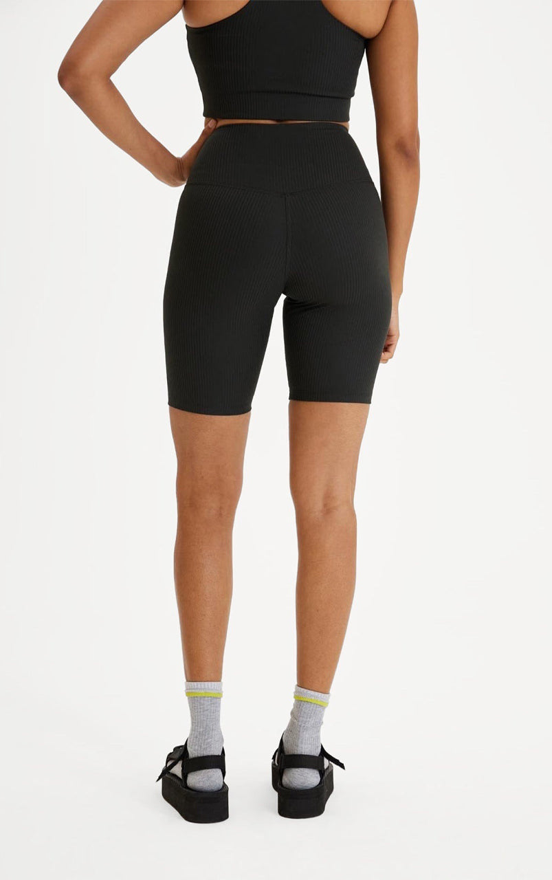 Rib Bike Shorts Black - 19WA51301_2