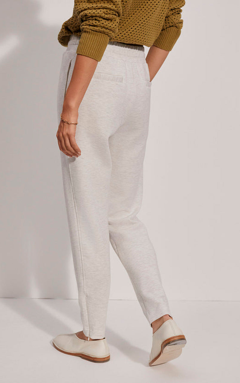 the slim zip hem pant 29.5 ivory marl - 19WA51509_2