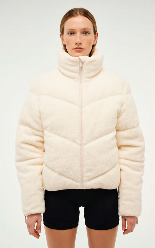 FORTUNE SHERPA JACKET WHISPER WHITE