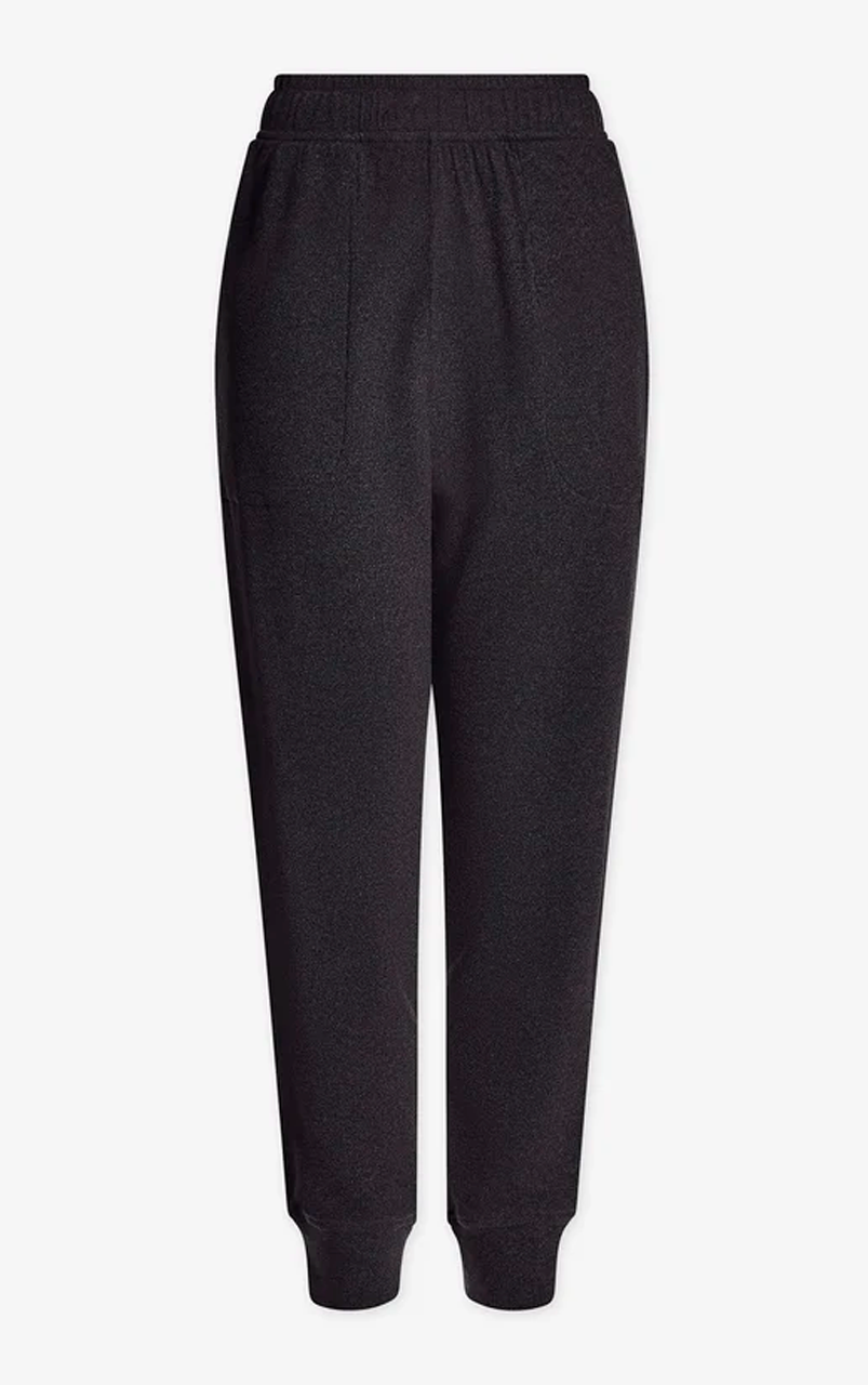 Brushed Rib Slim Cuff Pant 25 Black Marl - 19WA52289_4