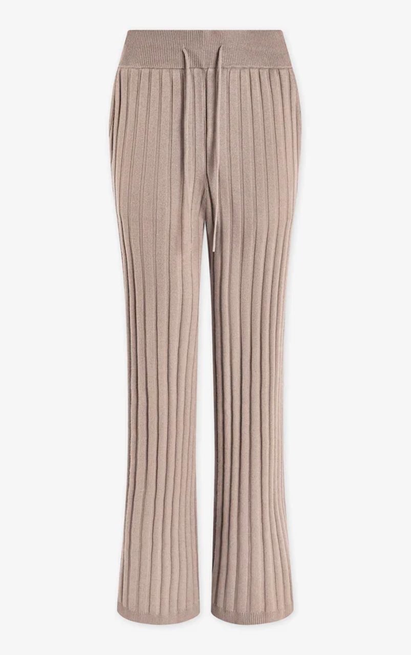 Simeon Wide Rib Knit Trouser Fungi - 19WA52299_4