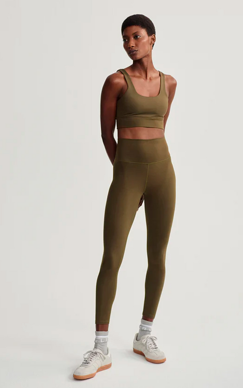 FreeSoft High Rise Legging 25 Dark Olive