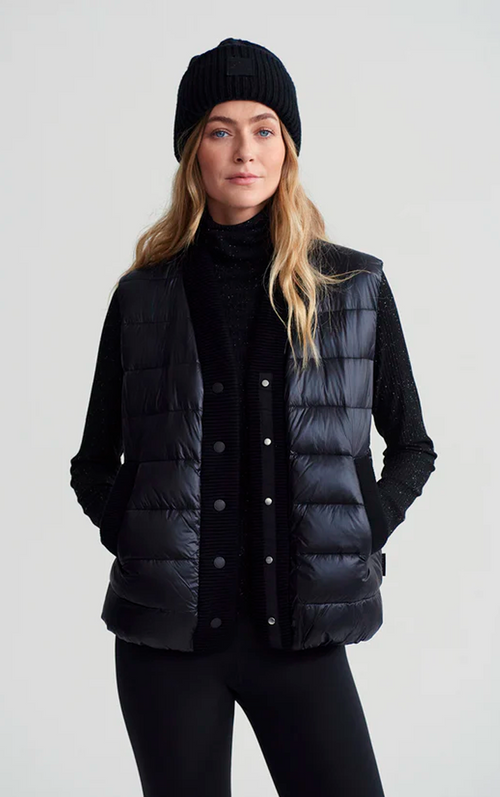 Colwyn Combo Boxy Gilet Black