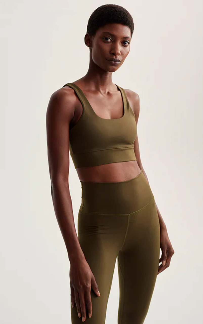 FreeSoft Cori Bra Dark Olive - 19WA52324_1