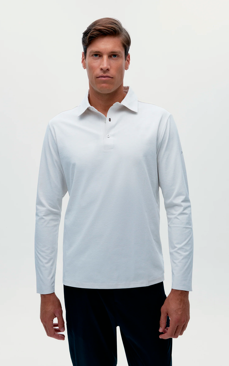 T-shirt Polo Maroni White Chalk - 19WA53022_1