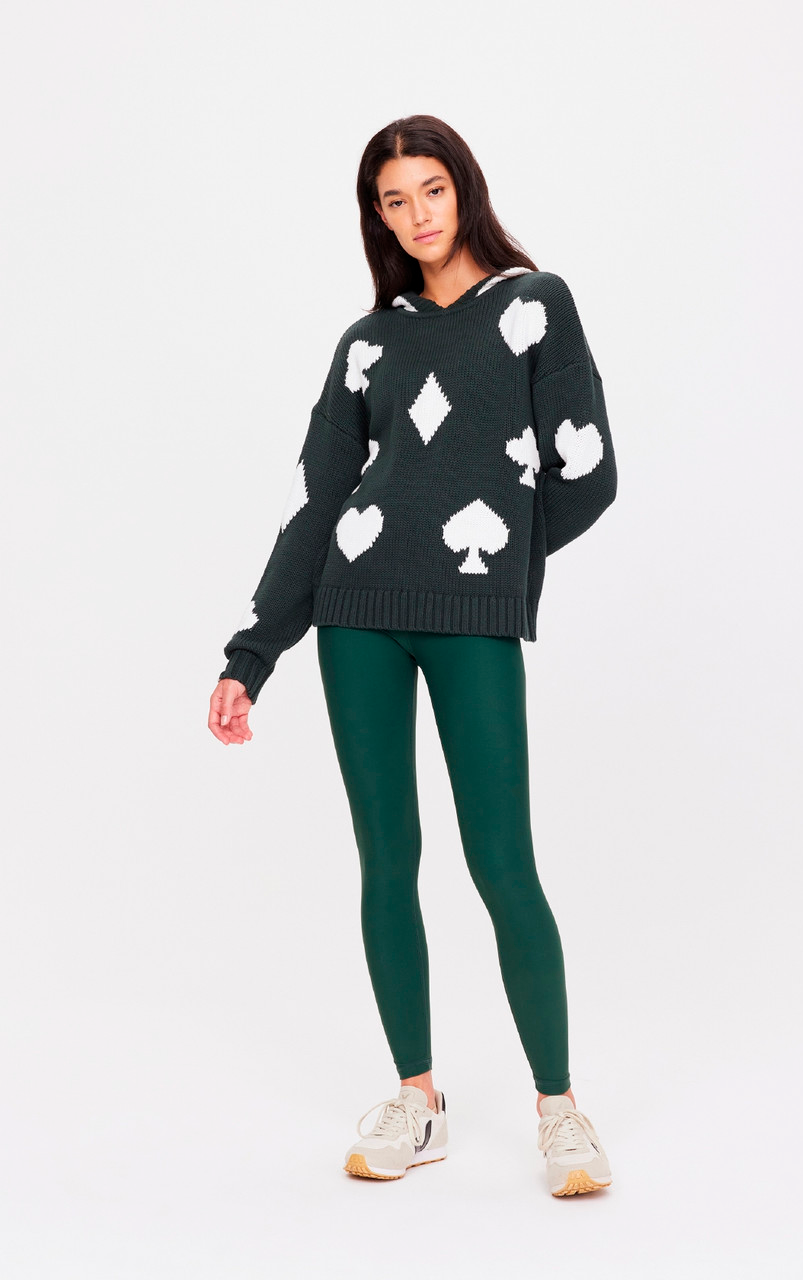 ACE OF HEARTS ABBEY KNIT HOOD PINE - 19WA53381_6