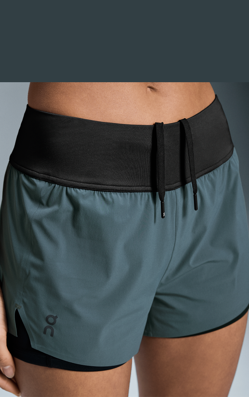 Running Shorts Women Stone - 19WA53738_2