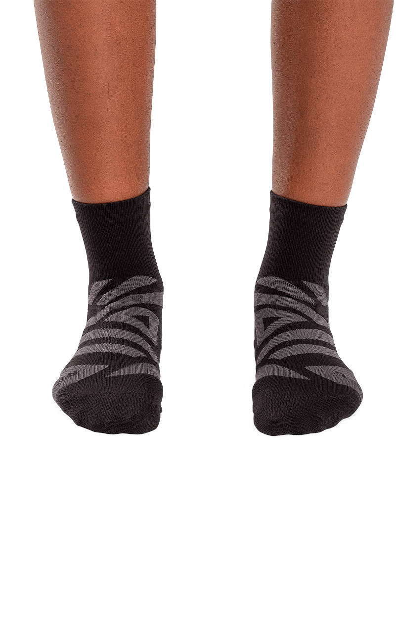 Performance Mid Sock Women Black | Shadow - 19WA54463_2