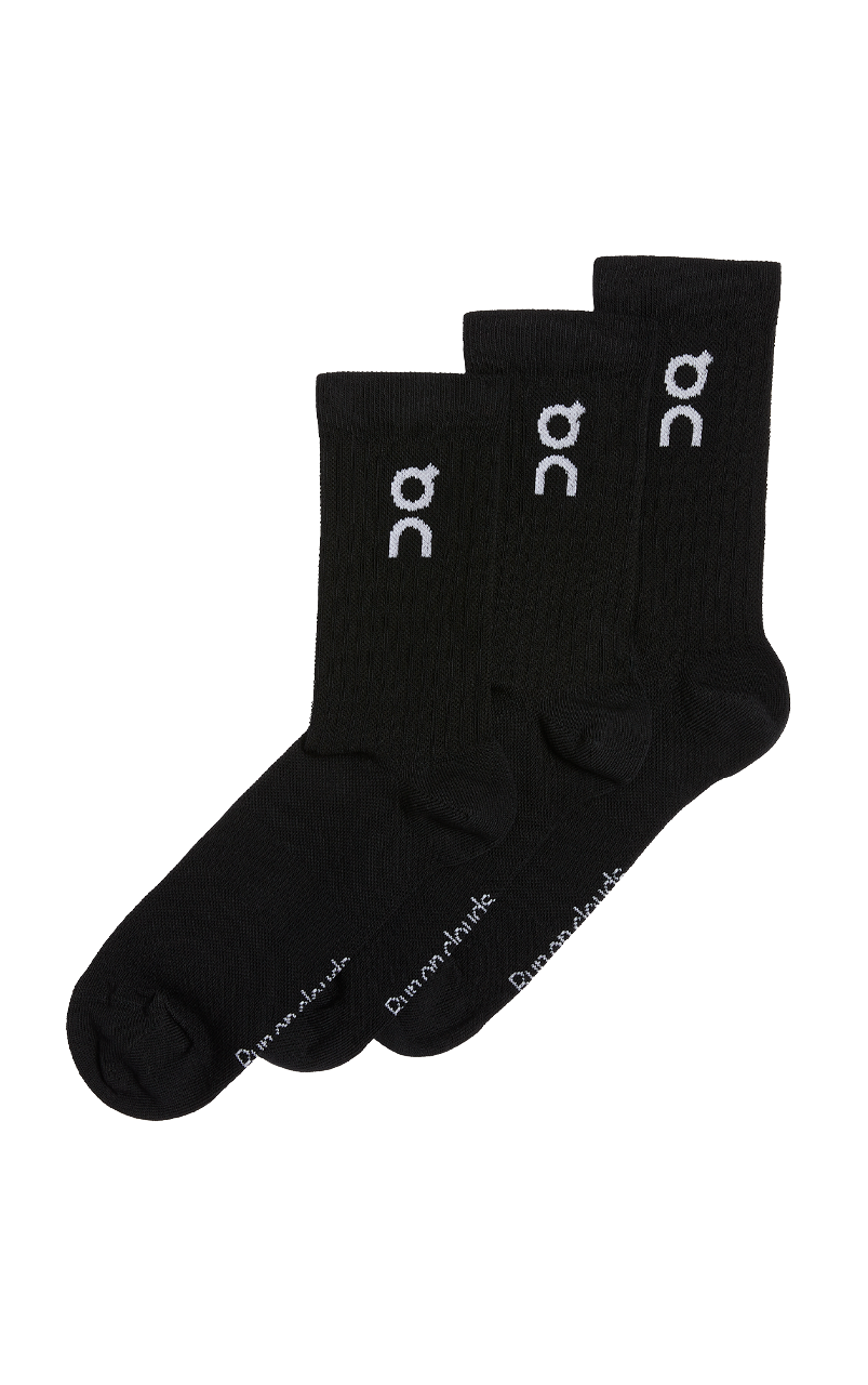 Logo Sock 3-Pack Unisex Black - 19WA54473_1