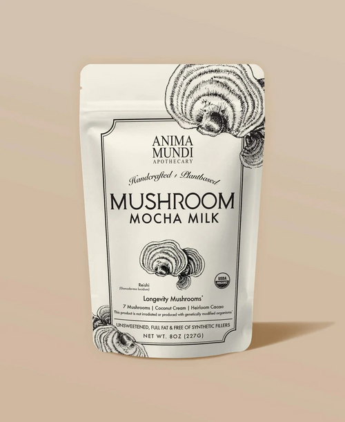 MUSHROOM MOCHA MILK | Longevity Milk