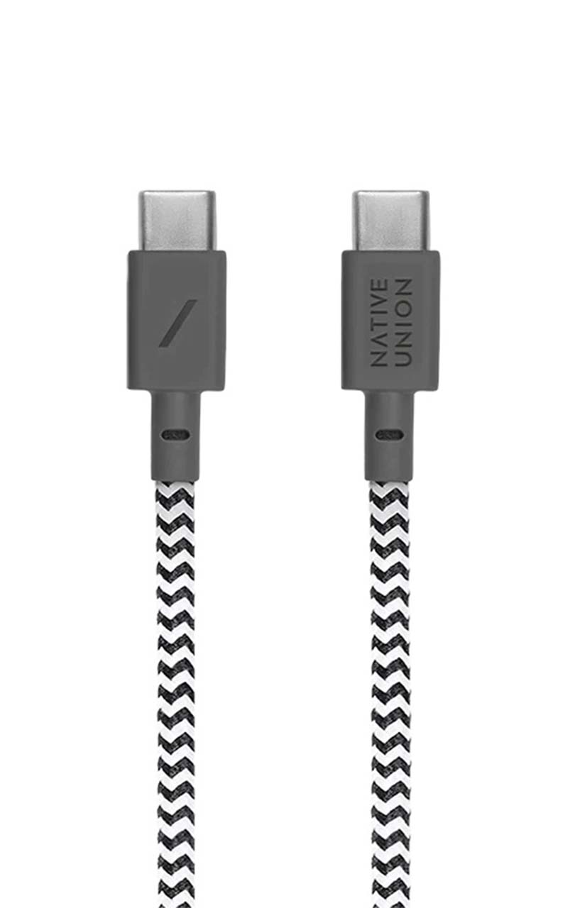 Eco Belt Cable Pro 2.4m USB-C to C Zebra - 19WA48848_2
