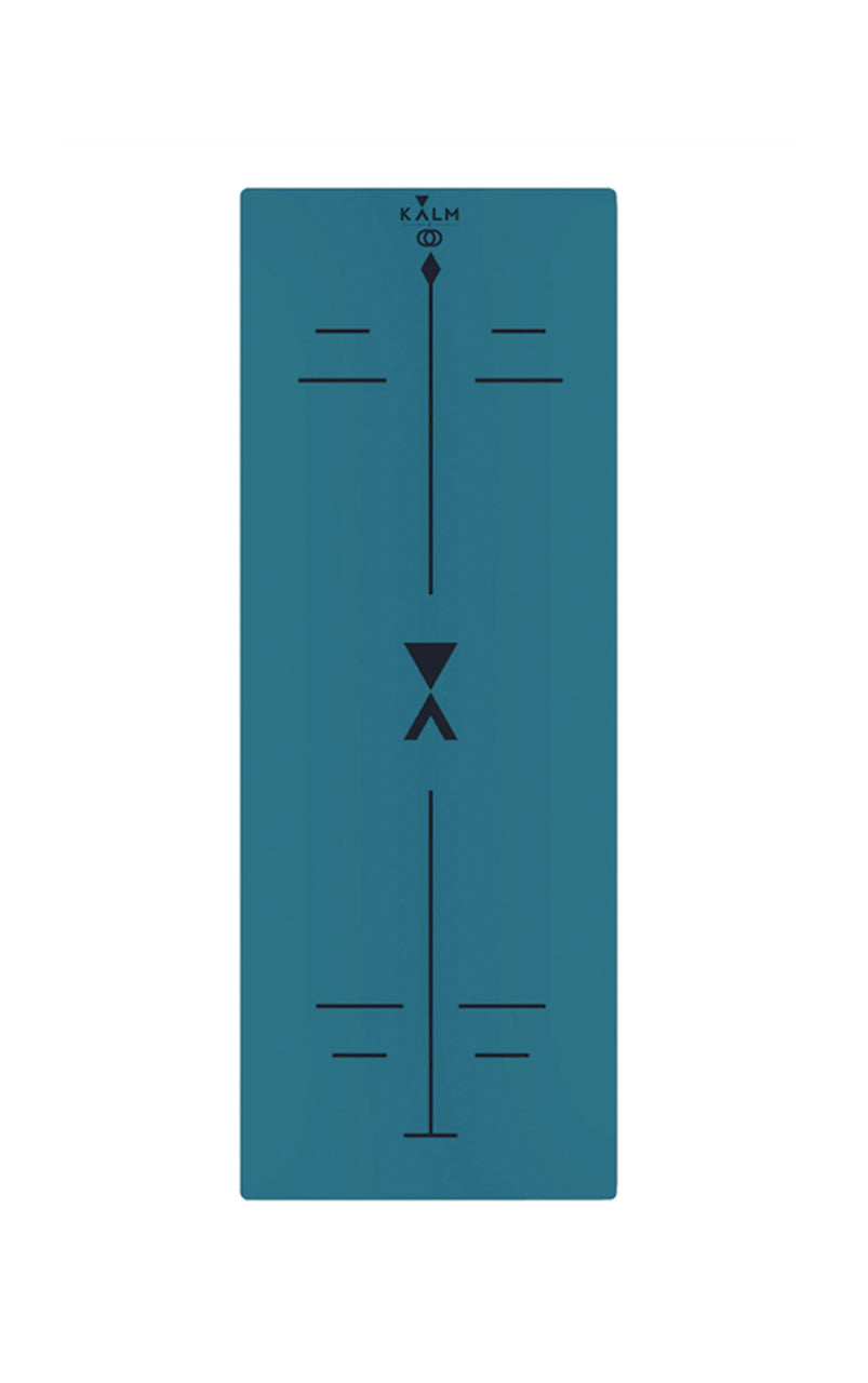 KALM X ANNIE MOVES Travel Yoga Mat 2mm. BLUE - 19WA49065_1
