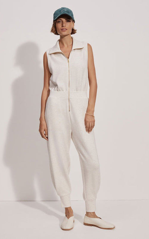 Madelyn Jumpsuit Ivory Marl