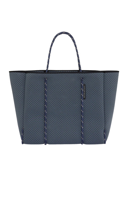 Flying Solo tote in pewter