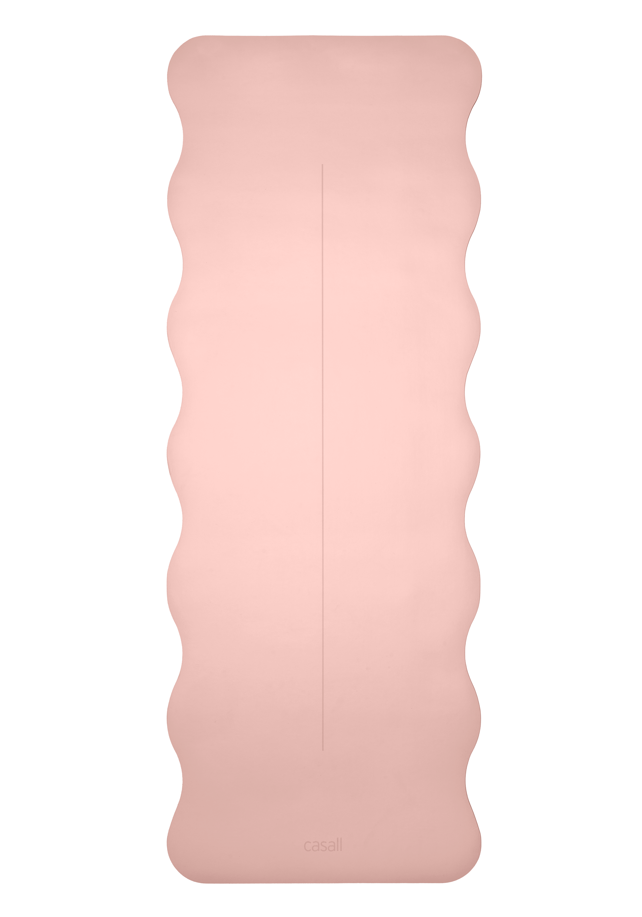 Yoga mat Grip&Cushion III Scallop 5mm Light pink - 2xrpdlps