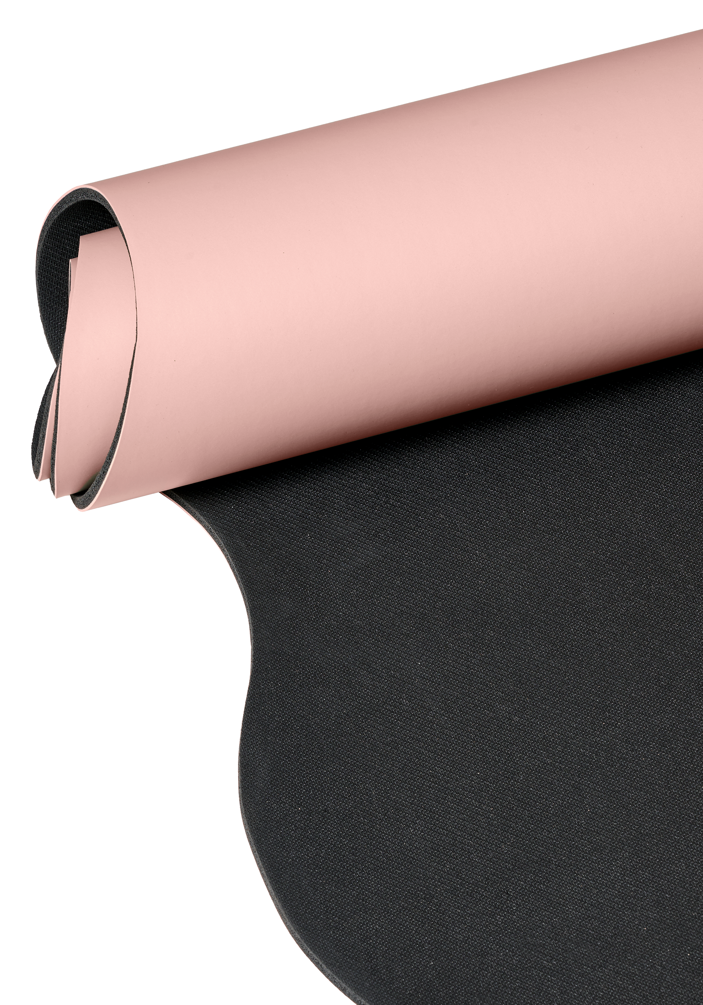 Yoga mat Grip&Cushion III Scallop 5mm Light pink - iczs9pcc